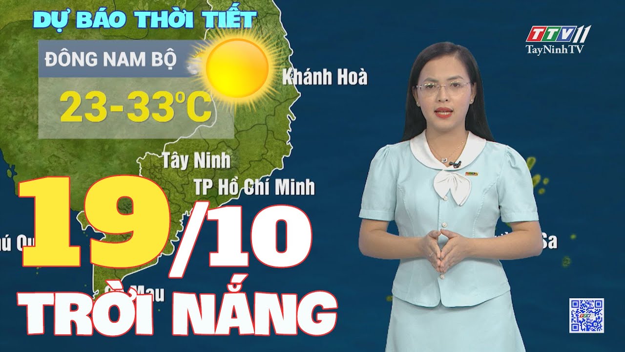 Bản tin thời tiết 19-10-2024 | TayNinhTVENT